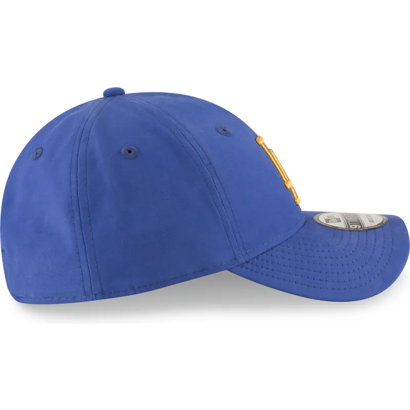 cappelli-curva-blu-cinghia-regolabile-dorado-9twenty-nylon-packable-dei-los-angeles-dodgers-mlb-di-new-era