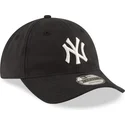 casquette-courbee-noire-ajustable-9twenty-nylon-packable-new-york-yankees-mlb-new-era