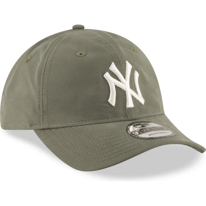 cappelli-curva-verde-cinghia-regolabile-9twenty-nylon-packable-dei-new-york-yankees-mlb-di-new-era
