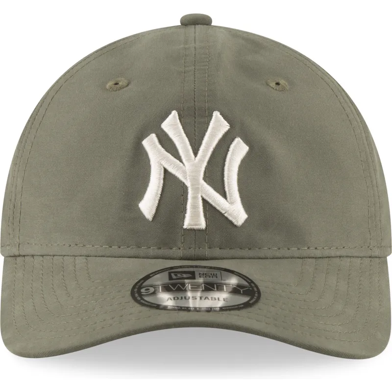 cappelli-curva-verde-cinghia-regolabile-9twenty-nylon-packable-dei-new-york-yankees-mlb-di-new-era