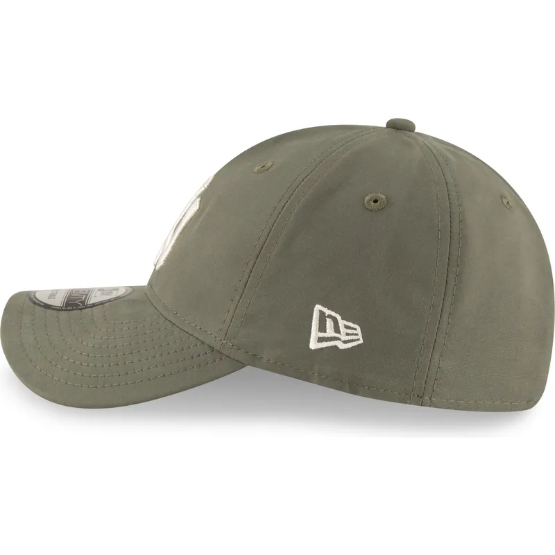 cappelli-curva-verde-cinghia-regolabile-9twenty-nylon-packable-dei-new-york-yankees-mlb-di-new-era