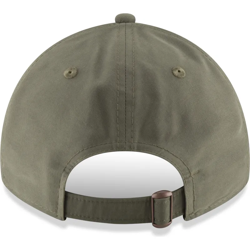 cappelli-curva-verde-cinghia-regolabile-9twenty-nylon-packable-dei-new-york-yankees-mlb-di-new-era
