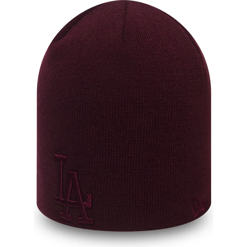 berretto-rosso-skull-knit-seasonal-dei-los-angeles-dodgers-mlb-di-new-era