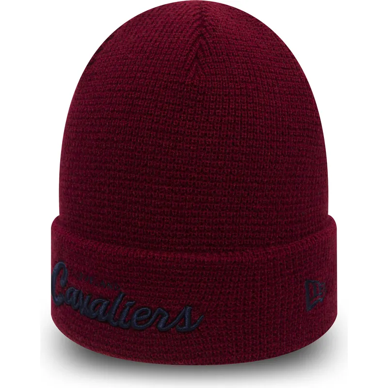 cappelli-rosso-cuff-knit-waffle-dei-cleveland-cavaliers-nba-di-new-era