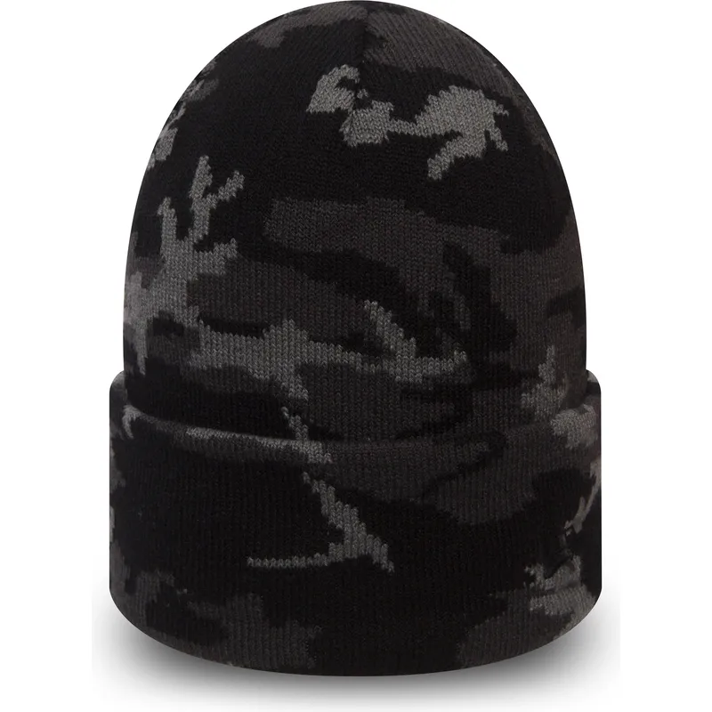 gorro-nero-mimetico-cuff-knit-di-new-era
