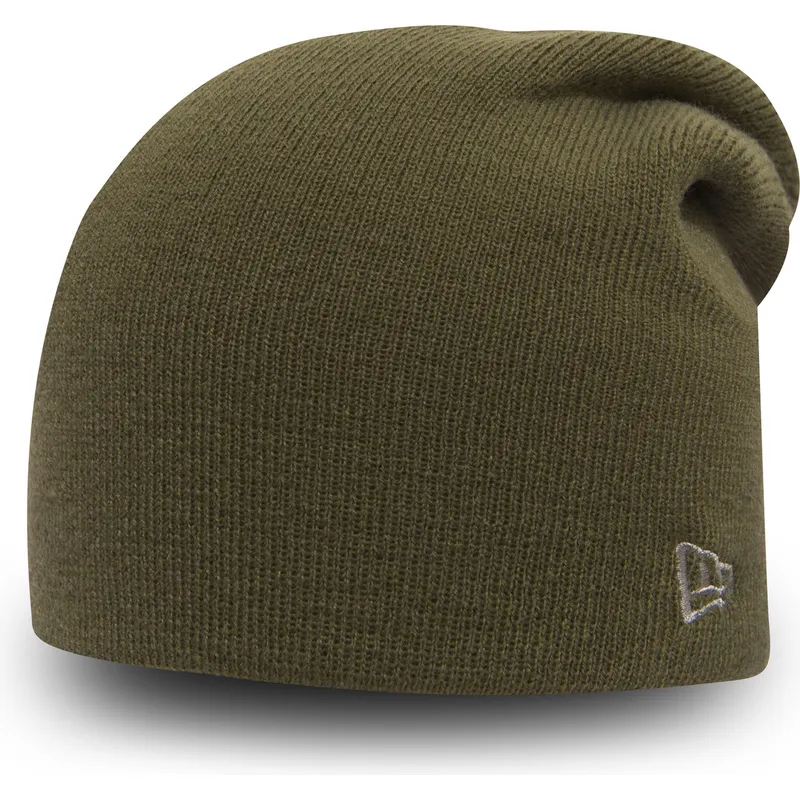 gorro-verde-long-knit-essential-di-new-era