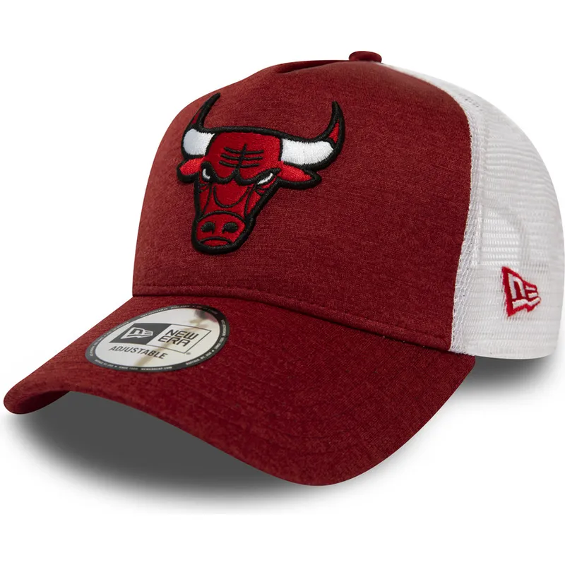 mutzen-gebogen-rot-verstellbares-band-trucker-shadow-tech-a-frame-der-chicago-bulls-nba-von-new-era