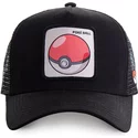 casquette-trucker-noire-poke-ball-pok1-pokemon-capslab