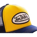 gorra-trucker-orange-og-marinebla-col-ora-fra-von-dutch