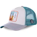 cappelli-curva-bianco-snapback-bulma-dragon-ball-di-capslab