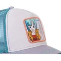 cappelli-curva-bianco-snapback-bulma-dragon-ball-di-capslab