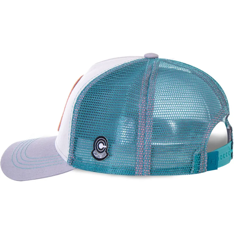 mutzen-gebogen-weiss-snapback-bulma-dragon-ball-von-capslab