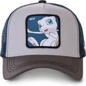 cappelli-curva-grigio-snapback-mew-pokemon-di-capslab