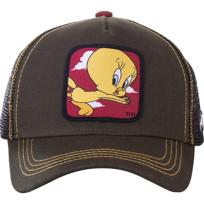 cappelli-curva-verde-snapback-titti-looney-tunes-di-capslab