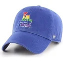 cappelli-curva-blu-cinghia-regolabile-dei-los-angeles-dodgers-mlb-di-47-brand