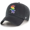 cappelli-curva-nero-cinghia-regolabile-dei-chicago-white-sox-mlb-di-47-brand