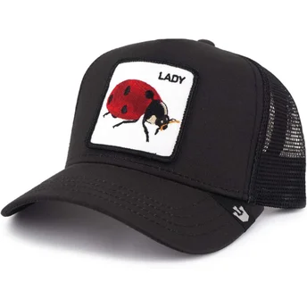gorra-trucker-nera-coccinella-sweet-lady-di-goorin-bros
