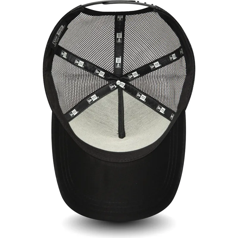 mutzen-gebogen-schwarz-snapback-a-frame-von-new-era mutzen-gebogen-schwarz-snapback-a-frame-von-new-era
