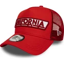 cappelli-curva-rosso-snapback-a-frame-di-new-era