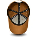 cappellino-curvo-marrone-grano-regolabile-9forty-league-essential-dei-new-york-yankees-mlb-di-new-era