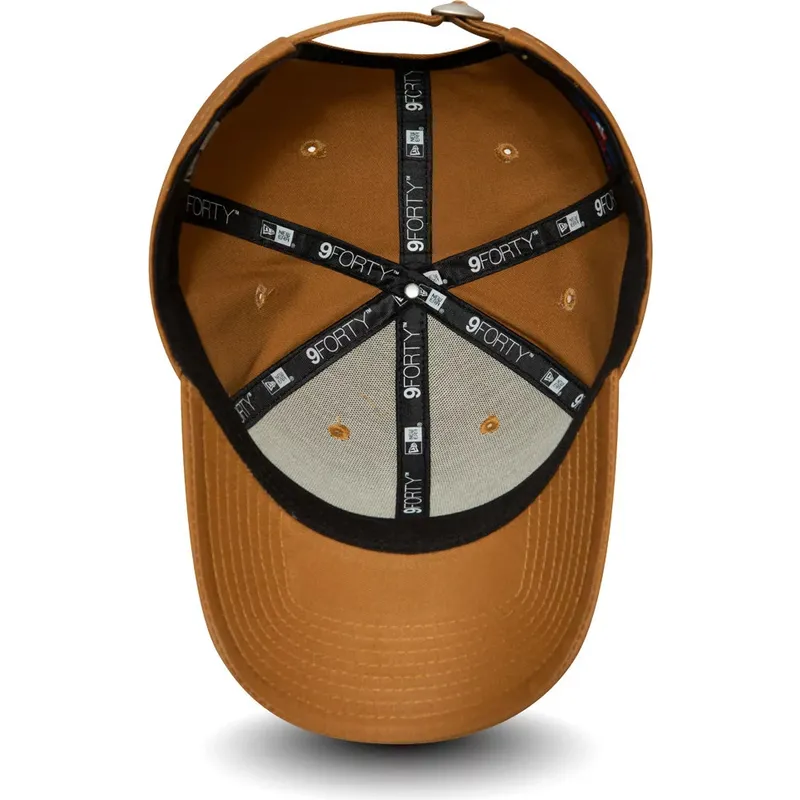 mutzen-gebogen-braun-verstellbares-band-trigo-9forty-league-essential-der-new-york-yankees-mlb-von-new-era mutzen-gebogen-braun-verstellbares-band-trigo-9forty-league-essential-der-new-york-yankees-mlb-von-new-era