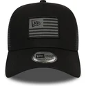 cappellino-trucker-nero-e-grigio-a-frame-flag-di-new-era