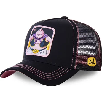 mutzen-gebogen-schwarz-snapback-buu-dragon-ball-von-capslab