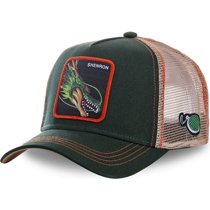 cappellino-trucker-verde-shenron-shen-dragon-ball-di-capslab