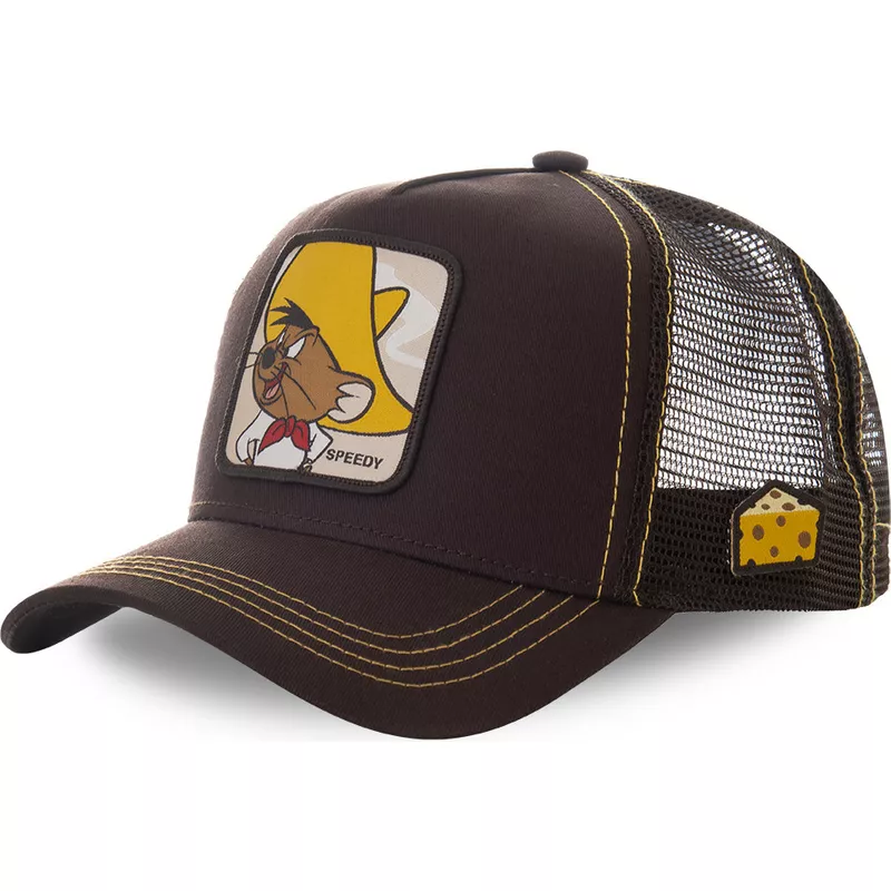 capslab-speedy-gonzales-spe1-looney-tunes-brown-trucker-hat