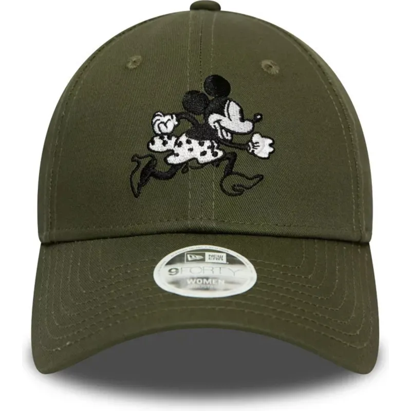 cappelli-curva-verde-cinghia-regolabile-9forty-di-new-era