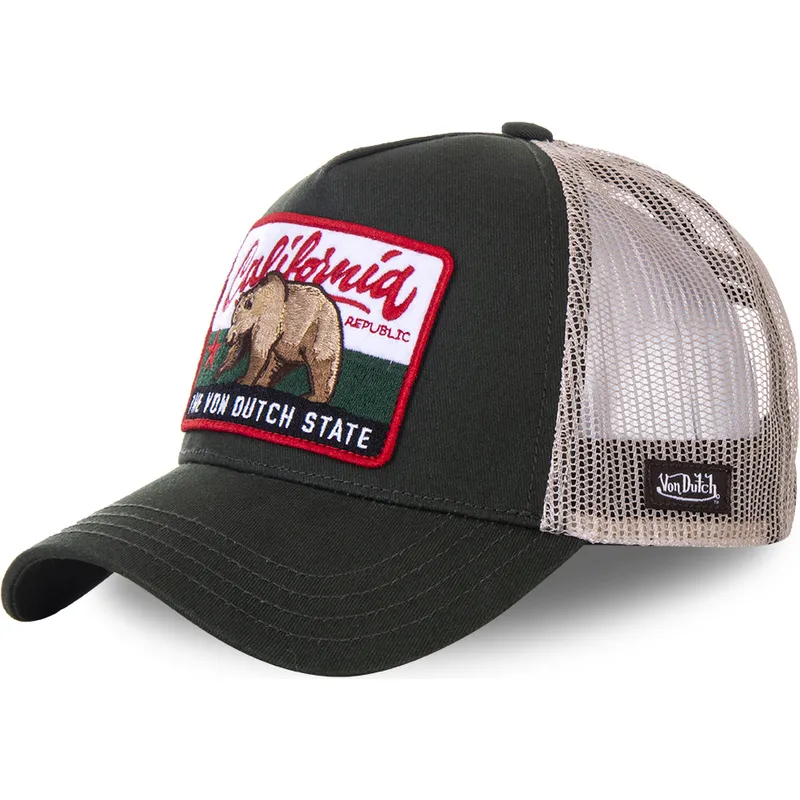cappello-trucker-verde-e-grigio-california-cal1-new-di-von-dutch