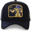 schwarze-trucker-kappe-geminis-gem-saint-seiya-die-ritter-des-zodiac-von-capslab