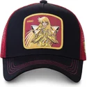 cappello-trucker-nero-e-rosso-virgo-vir-saint-seiya-i-cavalieri-dello-zodiaco-di-capslab