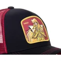 cappello-trucker-nero-e-rosso-virgo-vir-saint-seiya-i-cavalieri-dello-zodiaco-di-capslab