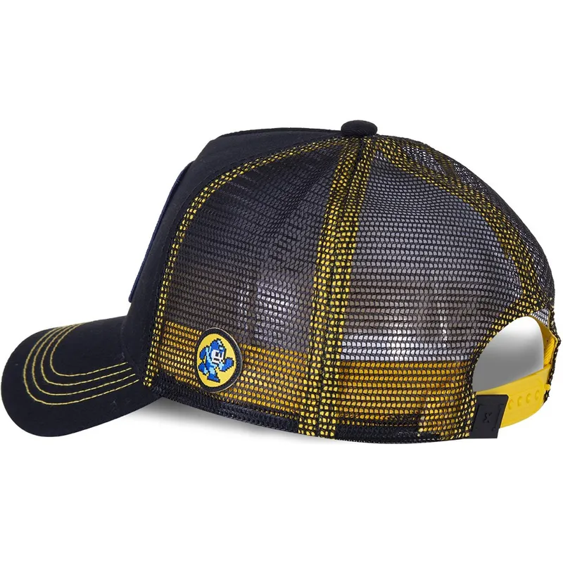 mutzen-gebogen-schwarz-snapback-mega-man-mega-man-von-capslab mutzen-gebogen-schwarz-snapback-mega-man-mega-man-von-capslab