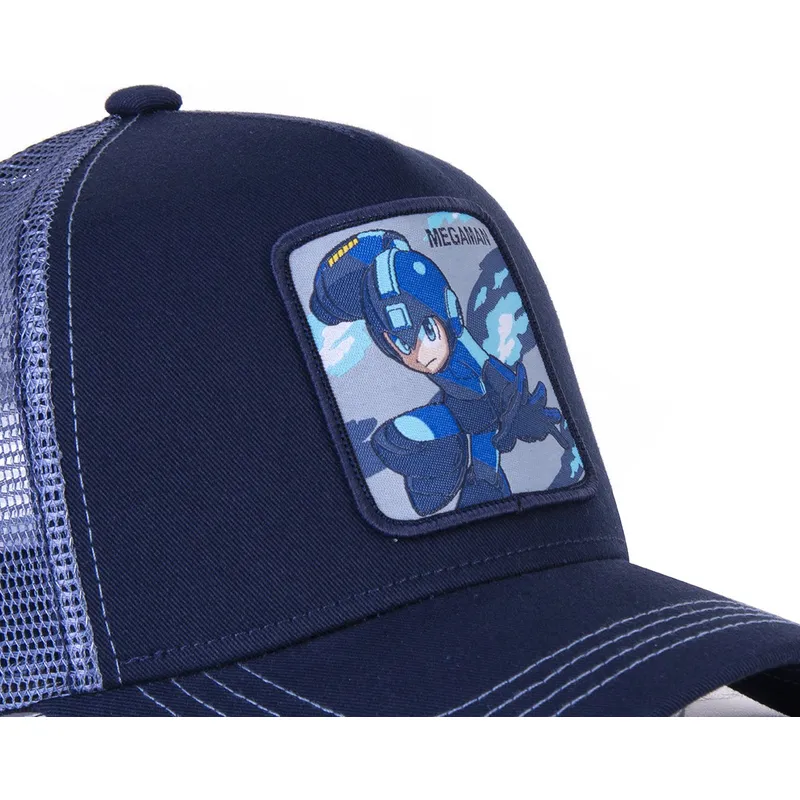 cappelli-curva-blu-snapback-mega-man-mega-man-di-capslab cappelli-curva-blu-snapback-mega-man-mega-man-di-capslab