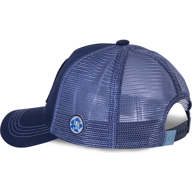 mutzen-gebogen-blau-snapback-mega-man-mega-man-von-capslab mutzen-gebogen-blau-snapback-mega-man-mega-man-von-capslab