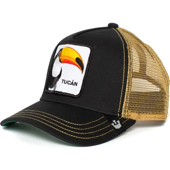 gorra-trucker-nera-e-dorata-tucano-tucan-di-goorin-bros