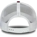 cappellino-trucker-bordeaux-e-bianco-essential-a-frame-dei-new-york-yankees-mlb-di-new-era