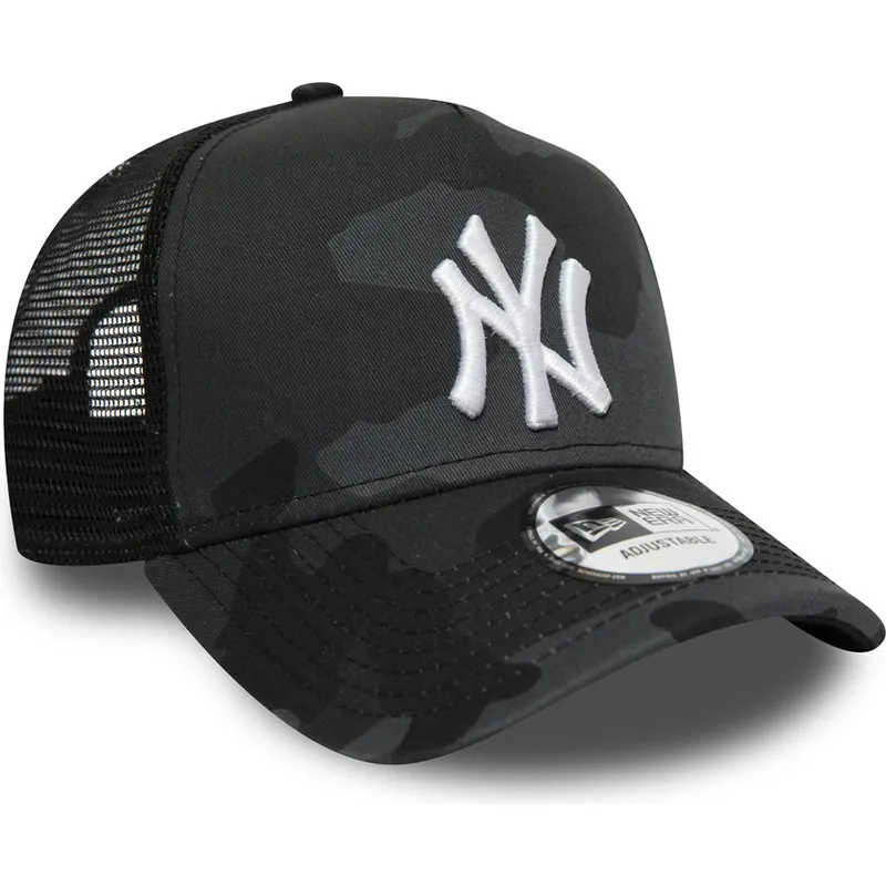 mutzen-gebogen-tarnung-snapback-negro-essential-camo-a-frame-der-new-york-yankees-mlb-von-new-era