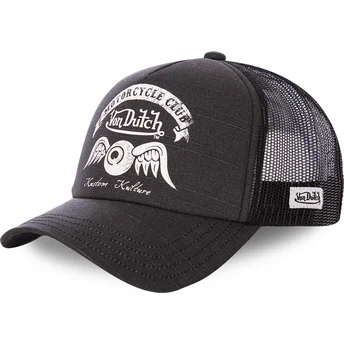 Czapka trucker czarna CREW8 Von Dutch