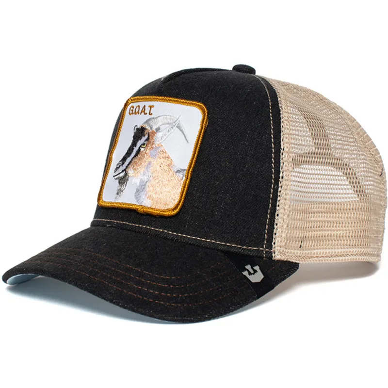 gorra-trucker-negra-y-blanca-cabra-goat-de-goorin-bros