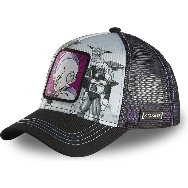 cappelli-curva-grigio-snapback-frieza-dragon-ball-di-capslab cappelli-curva-grigio-snapback-frieza-dragon-ball-di-capslab