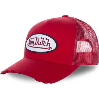 Von Dutch Youth KID_FRESH1 Red Trucker Hat