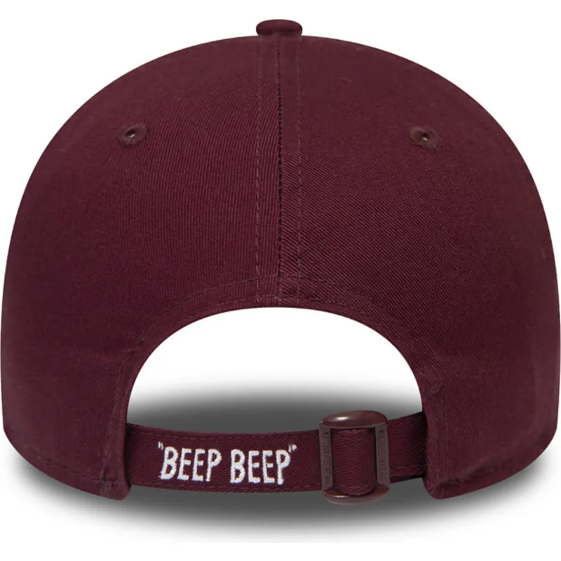 cappelli-curva-rosso-cinghia-regolabile-9forty-di-new-era