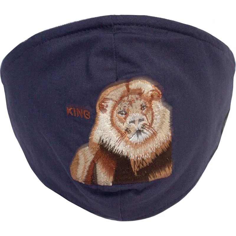 mascherine-e-protezione-blu-marino-dei-mascarilla-reutilizable-azul-marino-leon-mane-cat-the-farm-di-goorin-bros mascherine-e-protezione-blu-marino-dei-mascarilla-reutilizable-azul-marino-leon-mane-cat-the-farm-di-goorin-bros