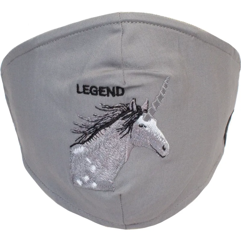 masken-und-schutz-grau-der-mascarilla-reutilizable-gris-unicornio-living-legend-the-farm-von-goorin-bros masken-und-schutz-grau-der-mascarilla-reutilizable-gris-unicornio-living-legend-the-farm-von-goorin-bros