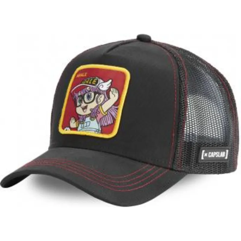 cappelli-curva-nero-snapback-arale-norimaki-dr-slump-di-capslab