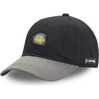 Czapka z daszkiem czarna i szara snapback Rey Nikochan NIK1 Dr. Slump od Capslab