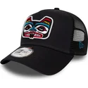 cappellino-trucker-blu-navy-bear-tattoo-pack-a-frame-di-new-era